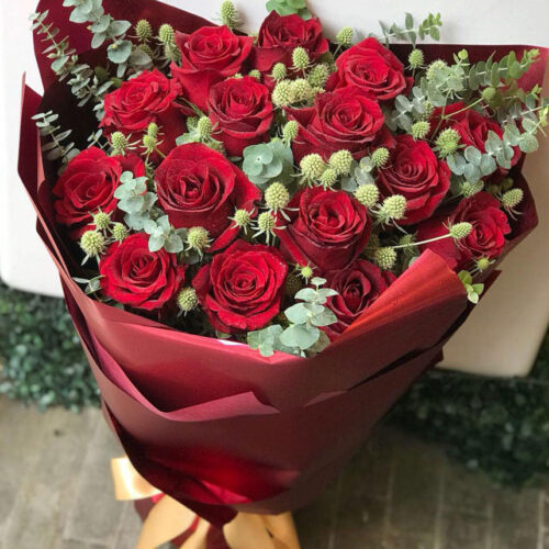 All for love | Classic Red Rose Bouquet